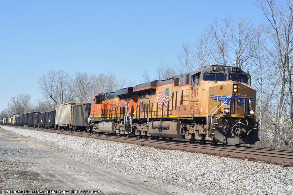 UP 8117 South Wayne Yard